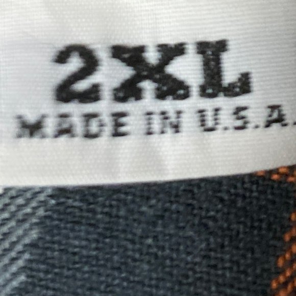 Ben Davis Short Sleeve Plaid 1/2 Zip Shirt - Picture 12 of 13